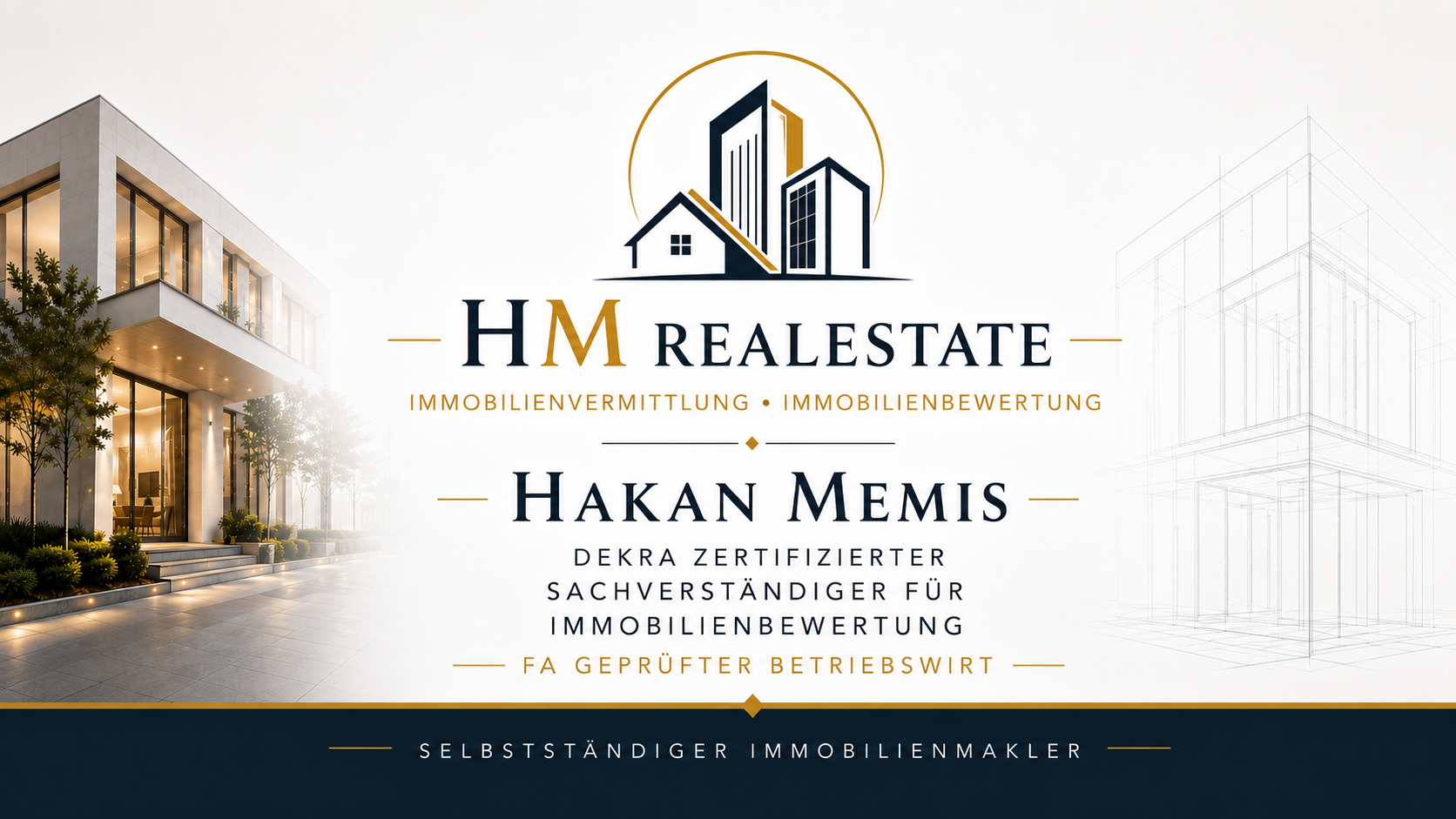 HM Real Estate - Hakan Memis, Immobilienbewertung und Immobilienvermittlung
